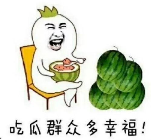 吃瓜娱乐多,吃瓜群众的多角度解读